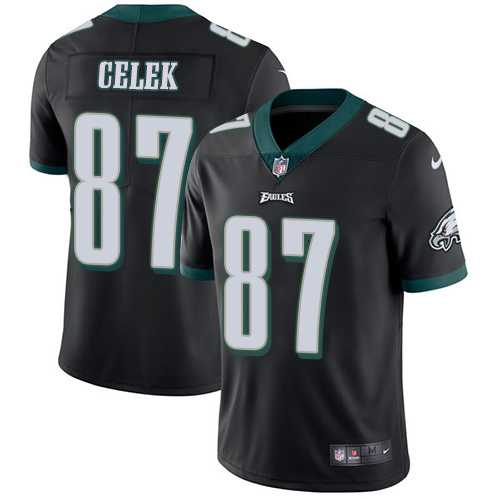 Nike Philadelphia Eagles #87 Brent Celek Black Alternate NFL Vapor Untouchable Limited Jersey,We sell and wholesale Nike Philadelphia Eagles #87 Brent Celek Black Alternate NFL Vapor Untouchable Limited Jersey on line form chian!